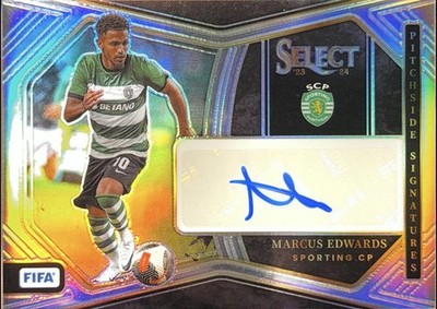 2023-24 Panini Select FIFA Marcus Edwards Pitchside Signatures #PS-ME