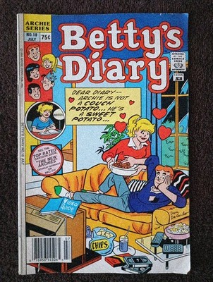 Betty's Diary #18 (ARCHIE COMICS Publications, Inc. July 1988)