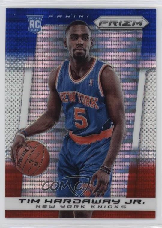 2013-14 Panini Prizm Blue White & Red Pulsar Tim Hardaway Jr #97 Rookie RC