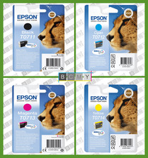 Image of Epson T071 - T0715 Ink Cartridge Selection - For Epson Stylus Series