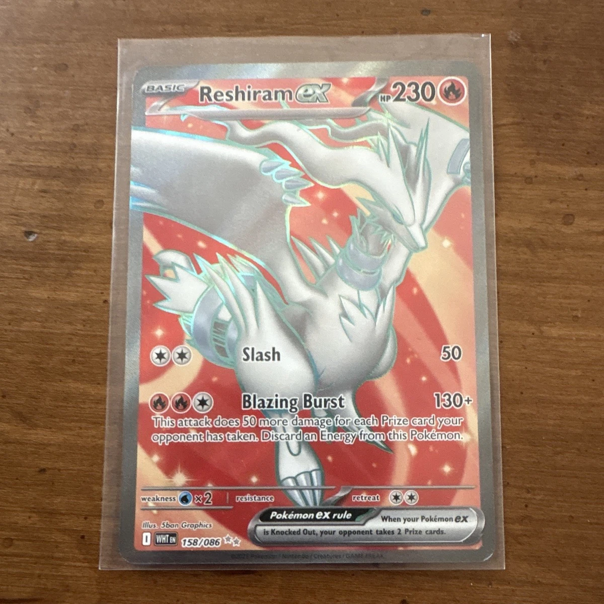 Reshiram Ex for sale | eBay