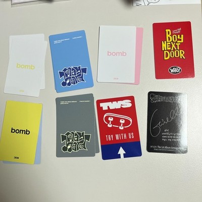 JIHOON (TWS) Photocard Album PLAY HARD Official Kpop | eBay
