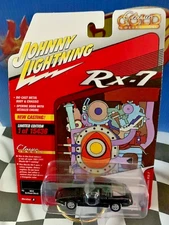 Johnny Lightning JL 2021 Classic Gold R4 2/6 A 1981 Mazda RX-7 BLACK RR LE 15436