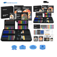 Shuttle Art 103 Buntstifte Aquarellstifte Graphit Zeichenset