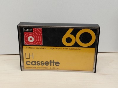 BASF LH 60 *sehr gut* RAR Kassette Cassette TYPE 1