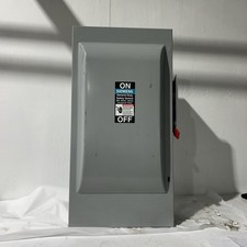 SIEMENS GF324N FUSIBLE GENERAL DUTY SAFETY SWITCH 200 AMP 240 VOLT 3 PHASE
