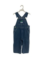 Liberty Unisex 18 Months Blue Denim Bib Overalls Work Farm Chore Snap Button