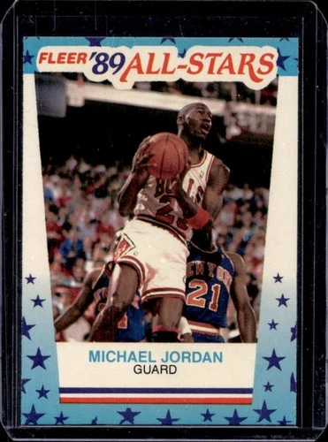 1989-90 Fleer Michael Jordan #21 Bulls