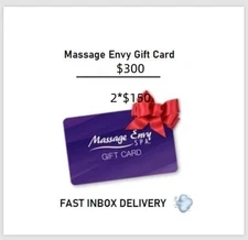 2*$150 Massage Envy Gift Card