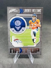 2021 Playbook Next Up Javonte Williams #NXT-JWI RC Rookie Card Denver Broncos