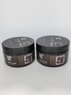 Lot of 2 Every Man Jack Hair Fiber Cream Matte Finish Firm Hold 3.4 oz NEW