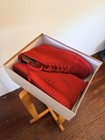 Christian Louboutin Louis Flat Men’s Red Patent High Top Spiked Lace-Up Sneaker — photo 6