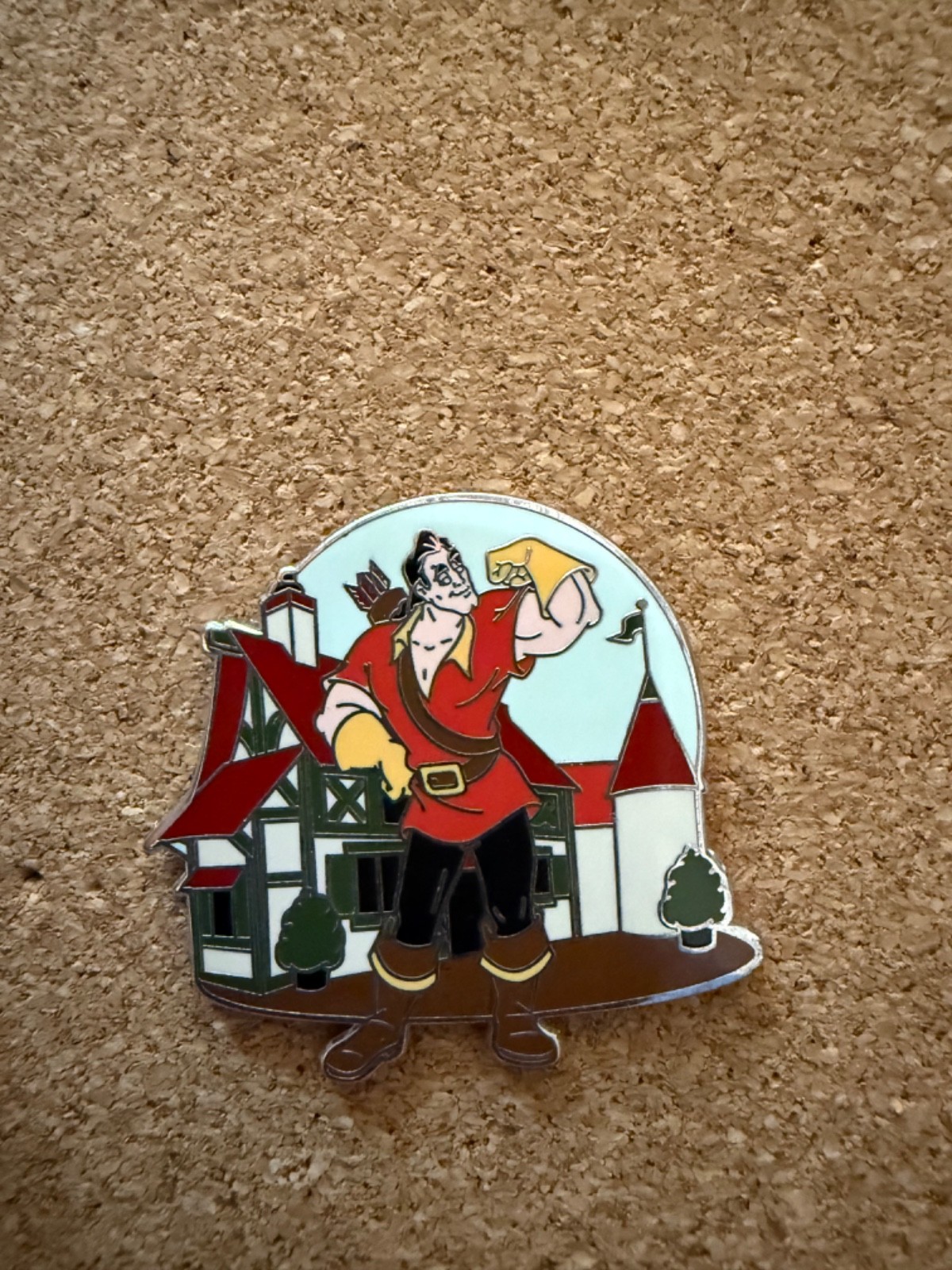 Disney Parks Pin WDW Fantasyland Beauty and the Beast Mystery - Gaston