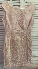 Lauren By Ralph Lauren Women’s Pink Sheath Dress Size 6 Preloved