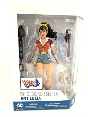 DC Bombshells 7  Wonder Woman Designer Series Ant Lucia Action Figure Mattel NEW