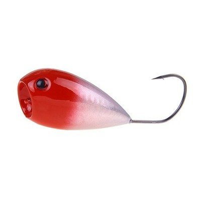 Topwater Popper Schwimmköder zum Oberflächenangeln 3D Augen ausgestattet mit H