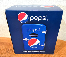 Pepsi 6-can Mini Fridge Bevarage Center MIS133PEP. New sealed