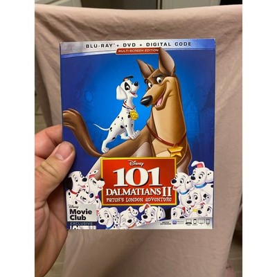 101 Dalmatians II: Patch's London (Blu-ray/DVD/Digital, 2019) Disney w/Slipcover