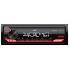 JVC KD-X280BT Single Din Bluetooth USB AUX AM/FM Car Stereo In-Dash Receiver
