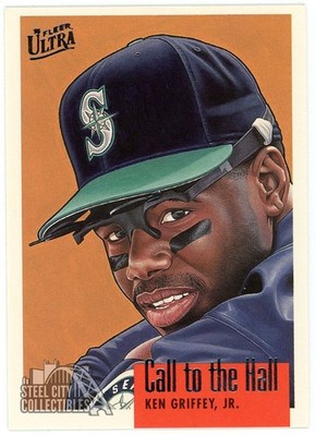Ken Griffey Jr. 1996 Fleer Ultra Call To The Hall Card #2 Of 10