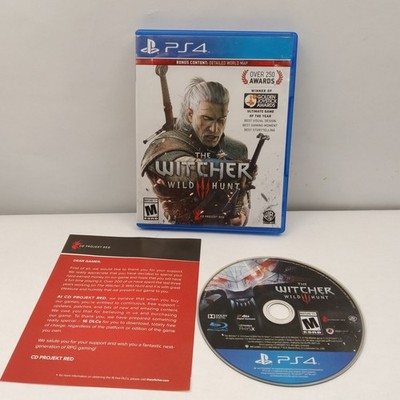 Sony PlayStation 4 PS4 CIB Complete Tested The Witcher 3 Wild Hunt