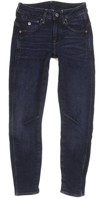 G-Star Arc 3D Mid Damen Navy Skinny Slim Stretch Jeans W25 L28 (97119)