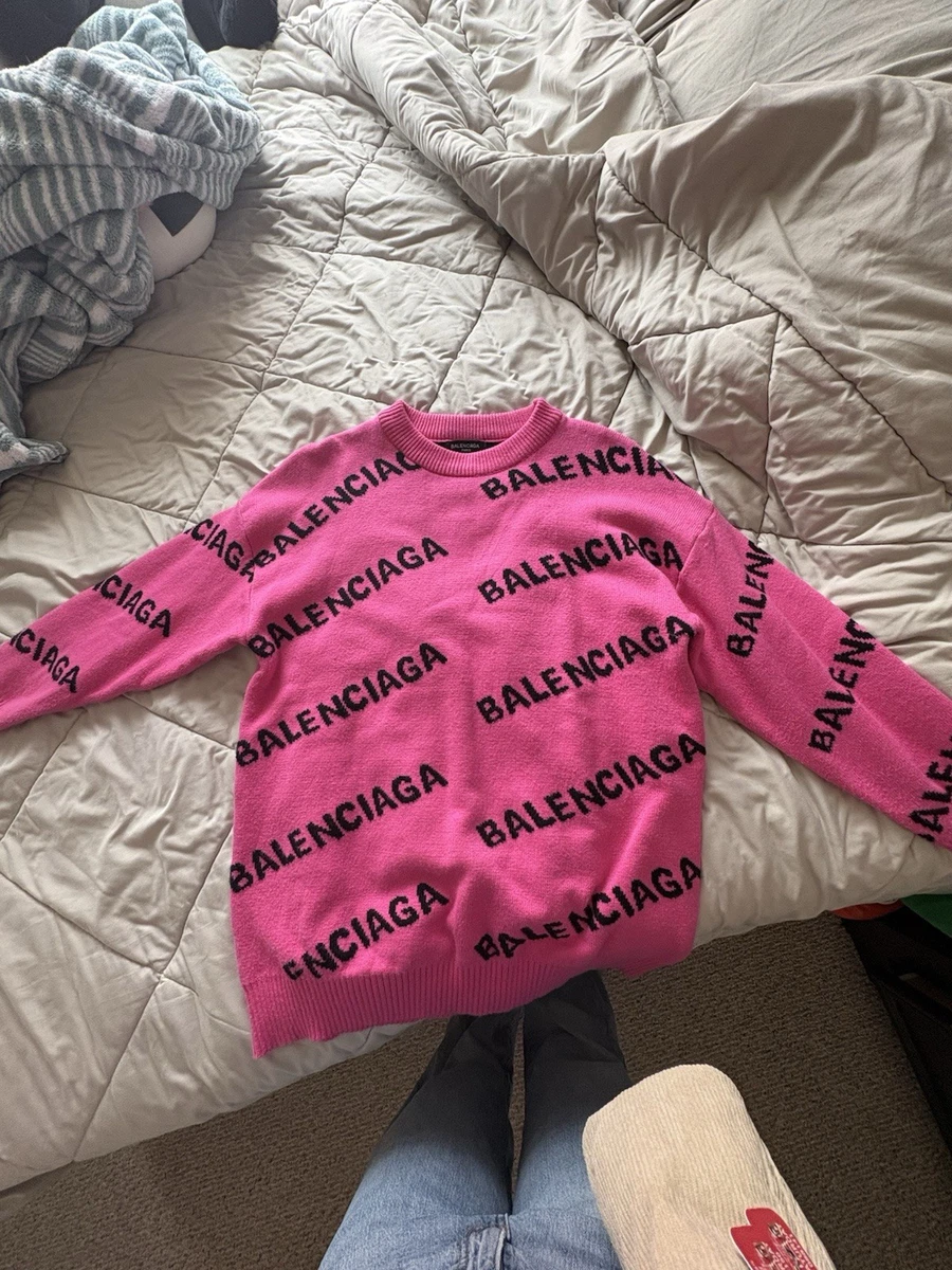 Balenciaga Pink Sweaters for Women for sale | eBay