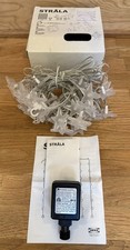 IKEA STR LA LED String Light White 48 Lights Curtain Hanging 704.653.88 FAST 