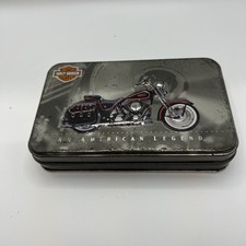 1998 Harley Davidson Playing Cards and Collector Tin Only No Cards Fast Ship