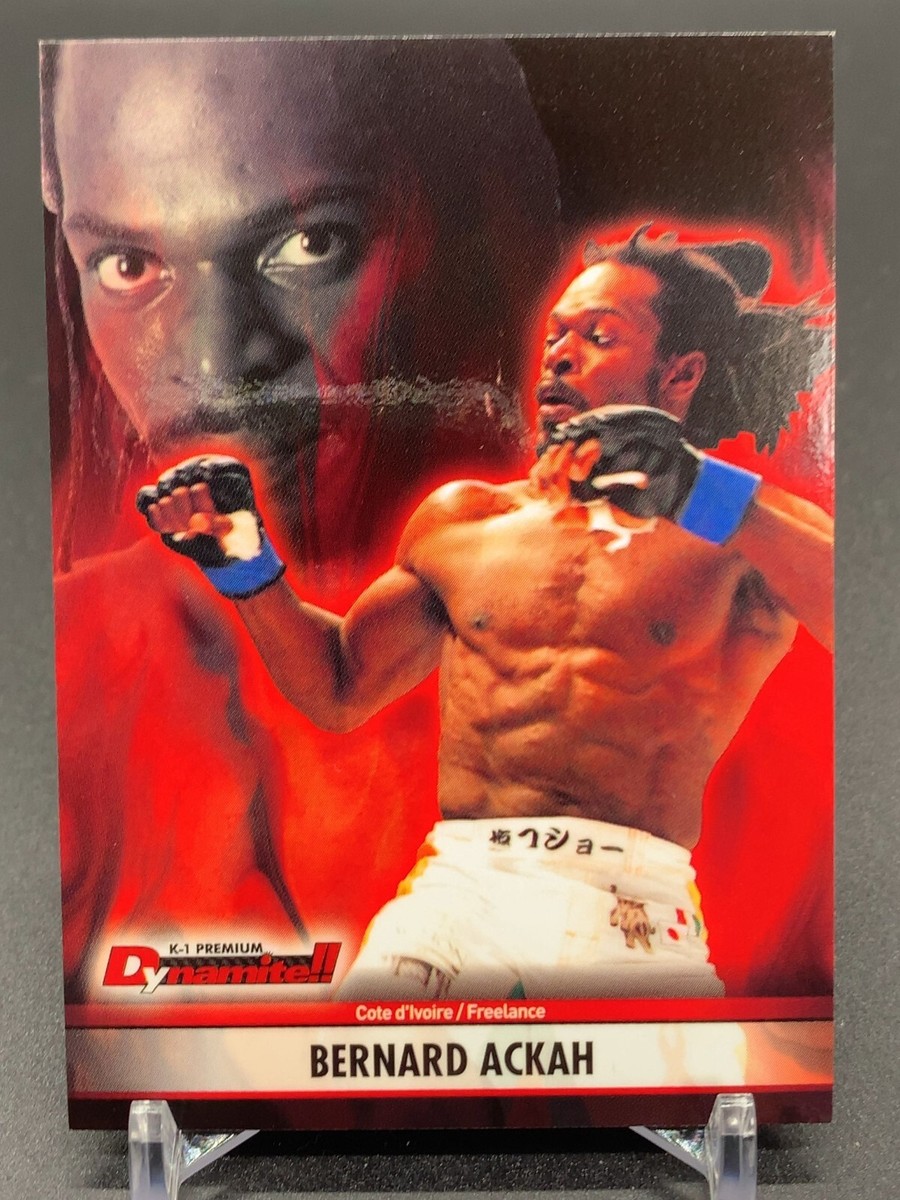 Bernard Ackah K-1 Dynamite Card TCG Epoch 2008 Japanese | eBay