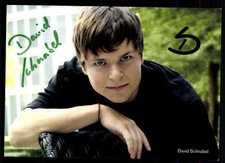 David Schnabel Autogrammkarte Original Signiert + A 106398