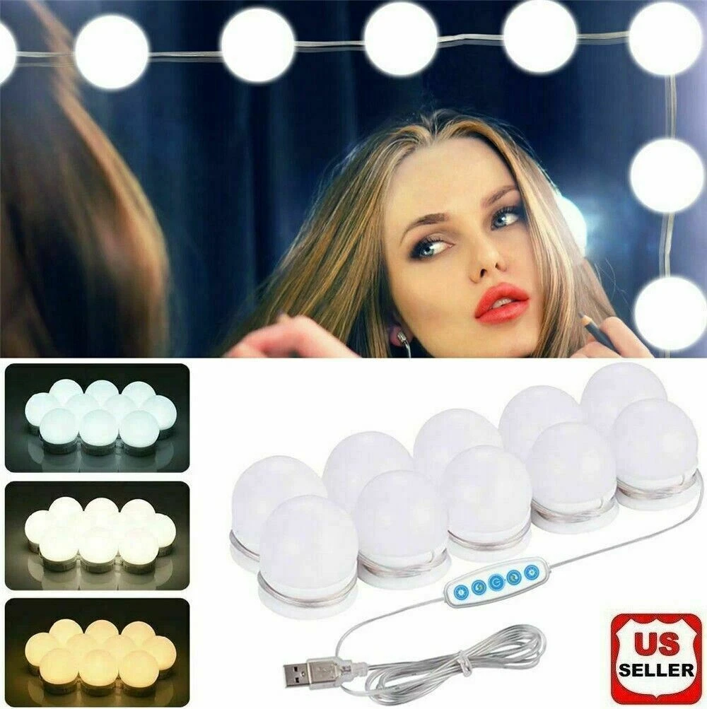 Buy wholesale Small Hollywood Vanity Light Makeup Mirror 12 Bulbs