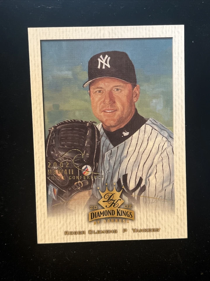 Roger Clemens 2002 Hawaii Trade Conference 2/20, & Bronze Tan Border, Base Card - Image 2 of 4