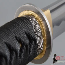 Small Iron Tsuba Hand Guard For Japanese Katana Wakizashi Sword Maintenance