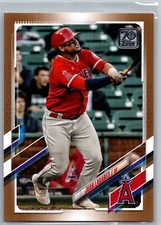 2021 Topps Update Gold /2021 Juan Lagares #US167 Los Angeles Angels
