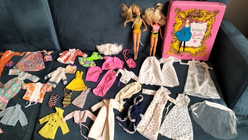 Vintage 1968 Mattel The World of Barbie Puppenkoffer Kleidung & Zubehör - Bild 7 von 23