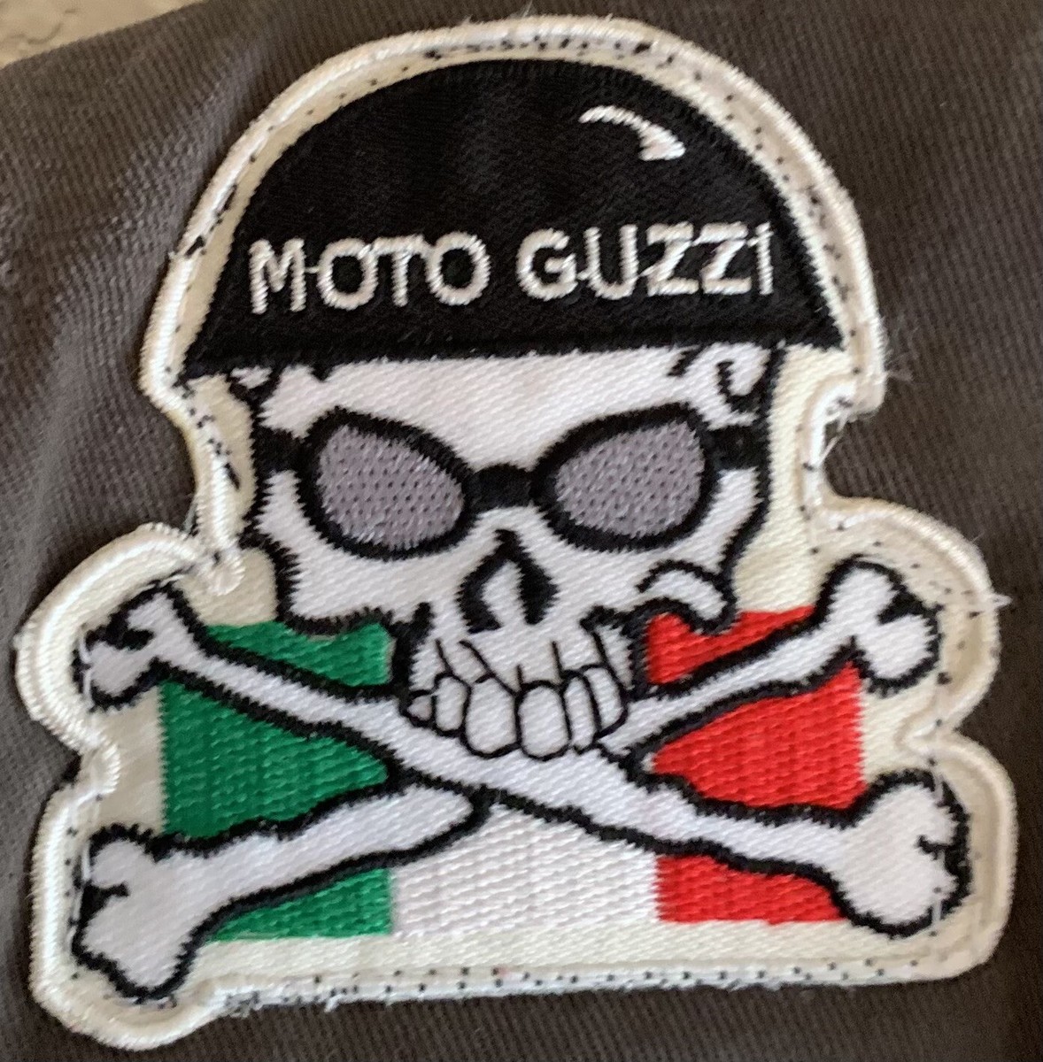 RESURGENCE GEAR LARGE L OLIVE DENIM MOTO GUZZI Motorcycle Jacket