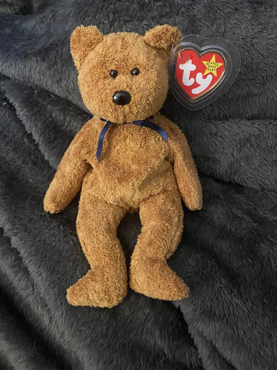 Beanie baby fuzz july 23 sale 1998 value