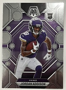 Jordan Addison RC Rookie Prizm 2023 Panini Mosaic #337 Minnesota Vikings