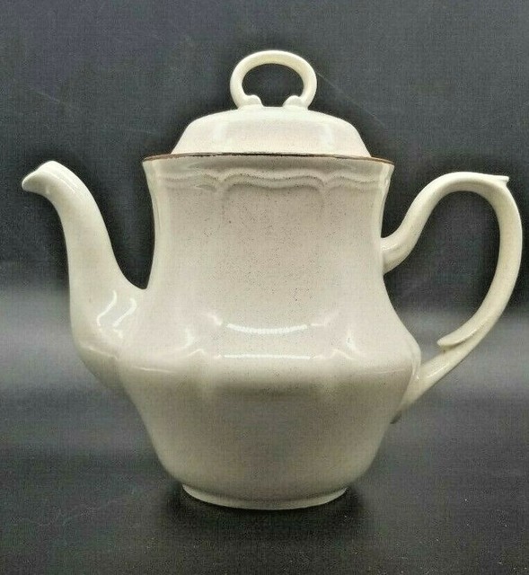 VINTAGE BAROQUE HEARTHSIDE STONEWARE TEAPOT HAND PAINTED JAPAN POTTERY eBay