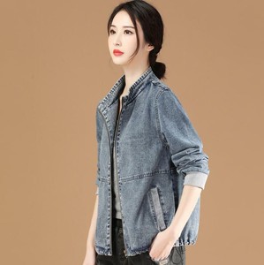 casual stand collar jacket