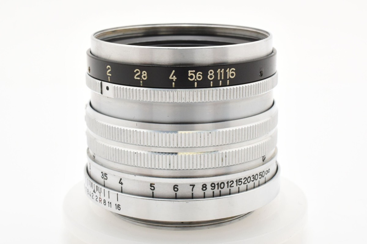 nikkor hc 50mm f2 黒帯 nippon kogaku L39 Nippon Kogaku Nikkor H C 5cm 50mm f/2 Lens L39 Black Belt