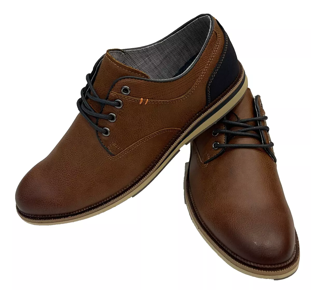 Mens Sonoma Goods for Life Freer Casual Shoes US-8 WIDE Brown (Cognac)