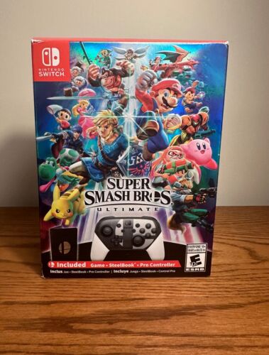 Super Smash Bros Ultimate Special Edition Bundle - Brand New Sealed, Nintendo - Afbeelding 1 van 7