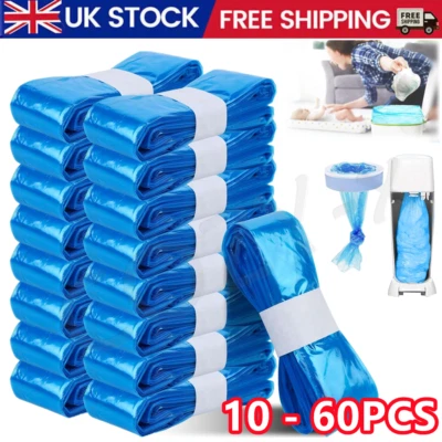 10-60pc Disposal Nappy Bin Refills Cassettes for AngelCare,Tommee Tippee & Click