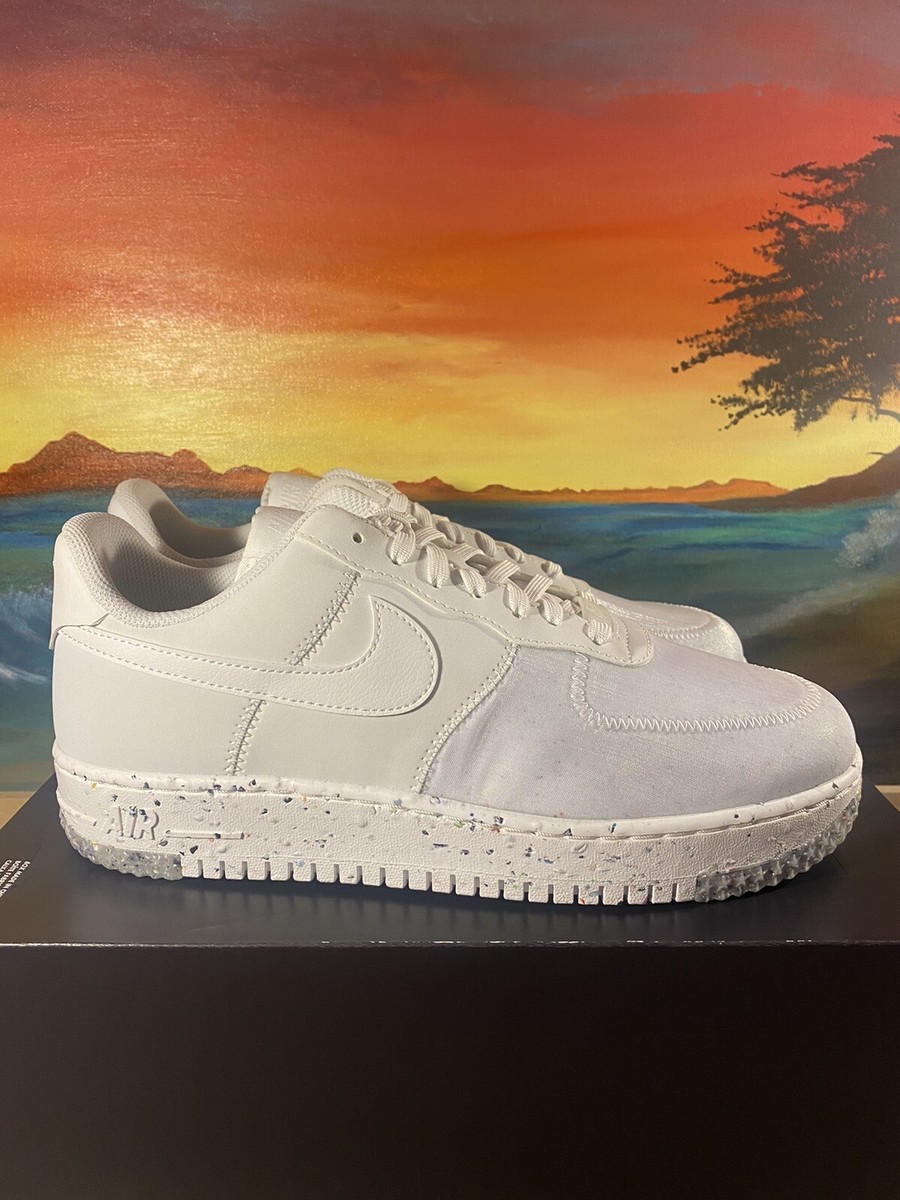 Nike Air Force 1 Crater Summit White 2020 {CT1986-100} WMNS Size
