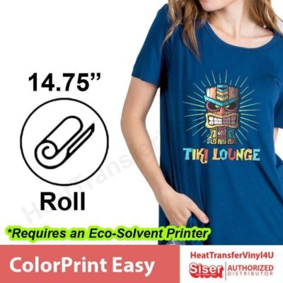 Siser ColorPrint Easy For T-Shirts 15'' *Multiple Length Options