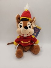Disney Bean Bag Plush - TIMOTHY MOUSE Dumbo  8 inch - Mint w/ Tag