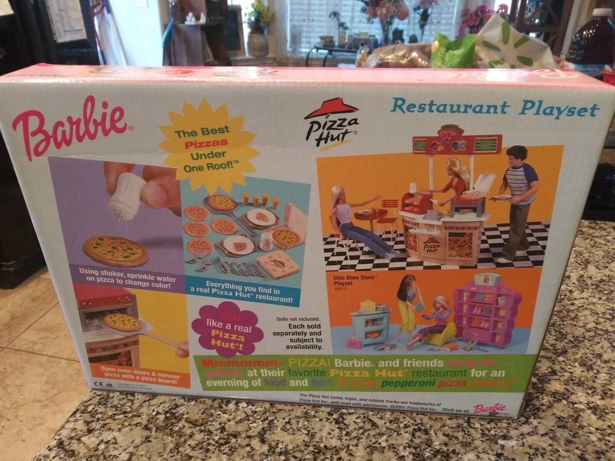 Barbie pizza store hut playset