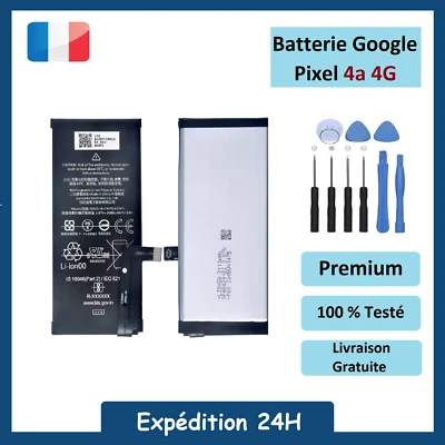 Batterie Google Pixel 4 / 4a / 5 / 5a / 6 / 6a / 6 pro / 7 / 7a / 7 pro + Outils